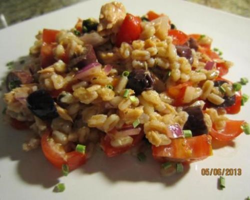 Farro and Tuna Salad - Insalata di Farro e Tonno